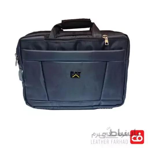 کیف اداری برزنتی دور بازشو سه کاره دو تیکه سبک