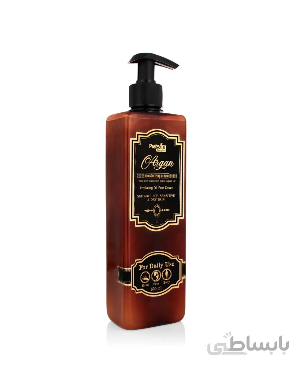 کرم مرطوب کننده پراتسوم مدل Argan حجم 500 میلی لیتر