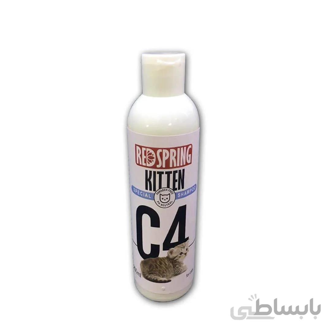 شامپو گربه رداسپرینگ مدل C4 مخصوص بچه گربه