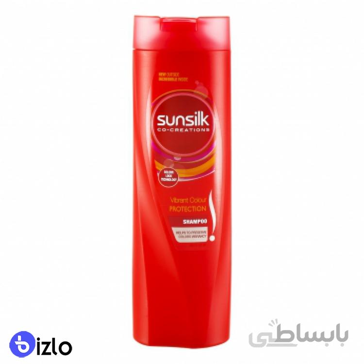 شامپو موهای رنگ شده سان سیلک - 350 میلی لیتر