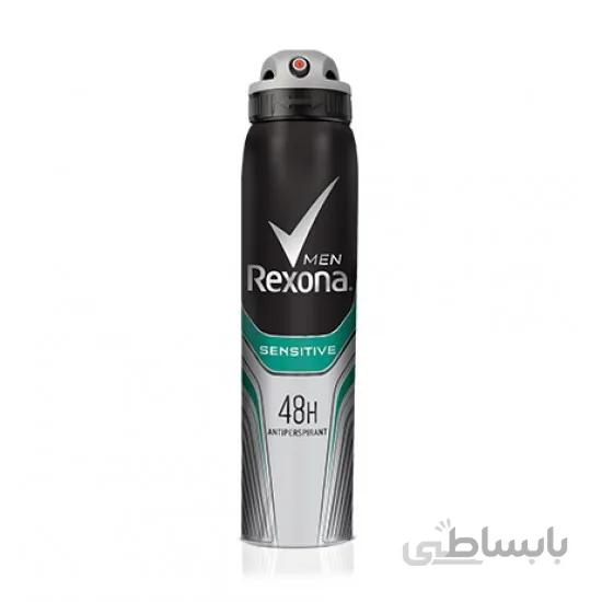 اسپری رکسونا Rexona اورجینال انگلیس سفارش اروپا مدل Sensitive حجم 250 میل