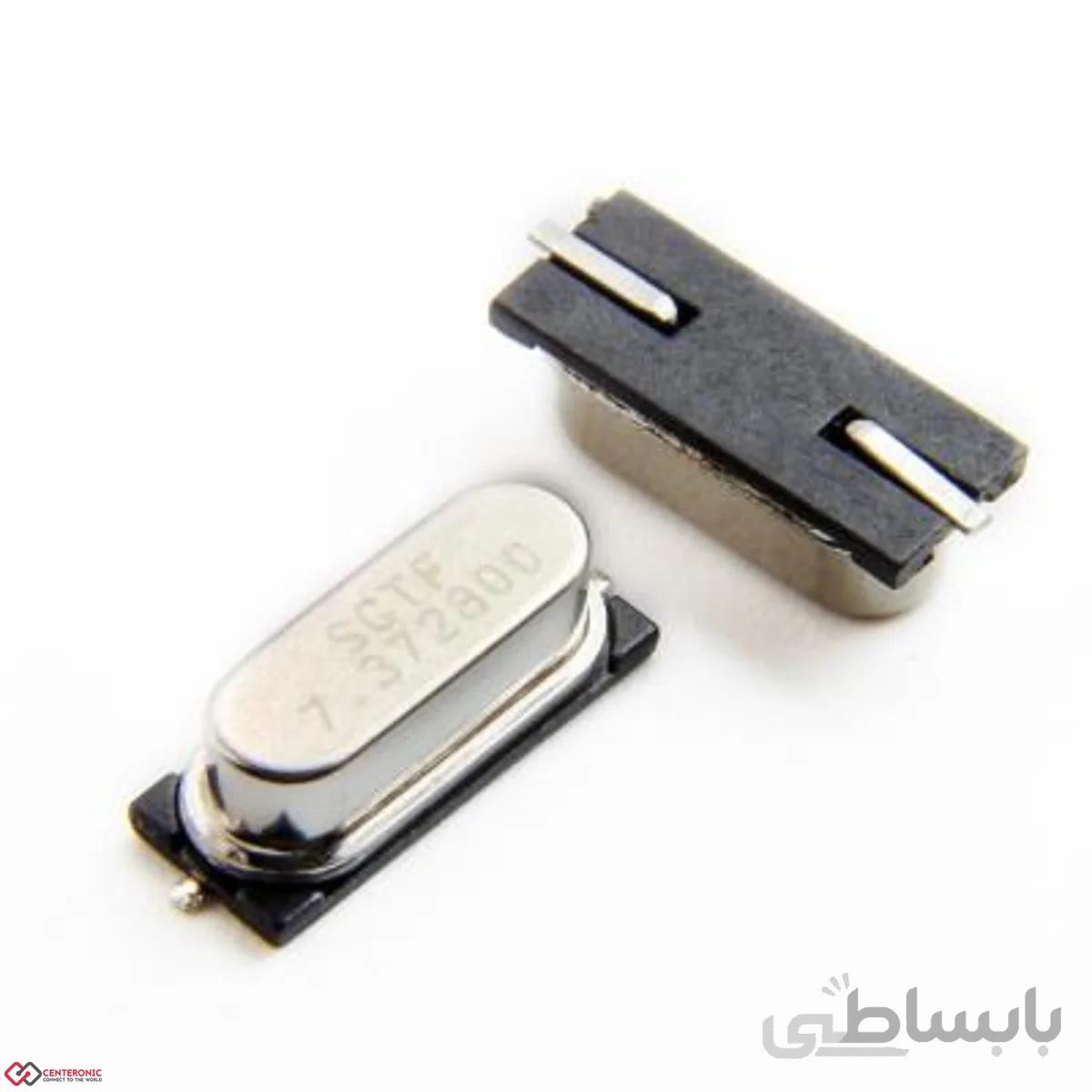 کریستال 7.3728 مگاهرتز SMD