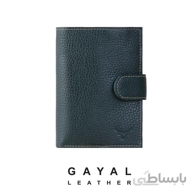 کیف پول زنانه چرم گَیال W50 سبز