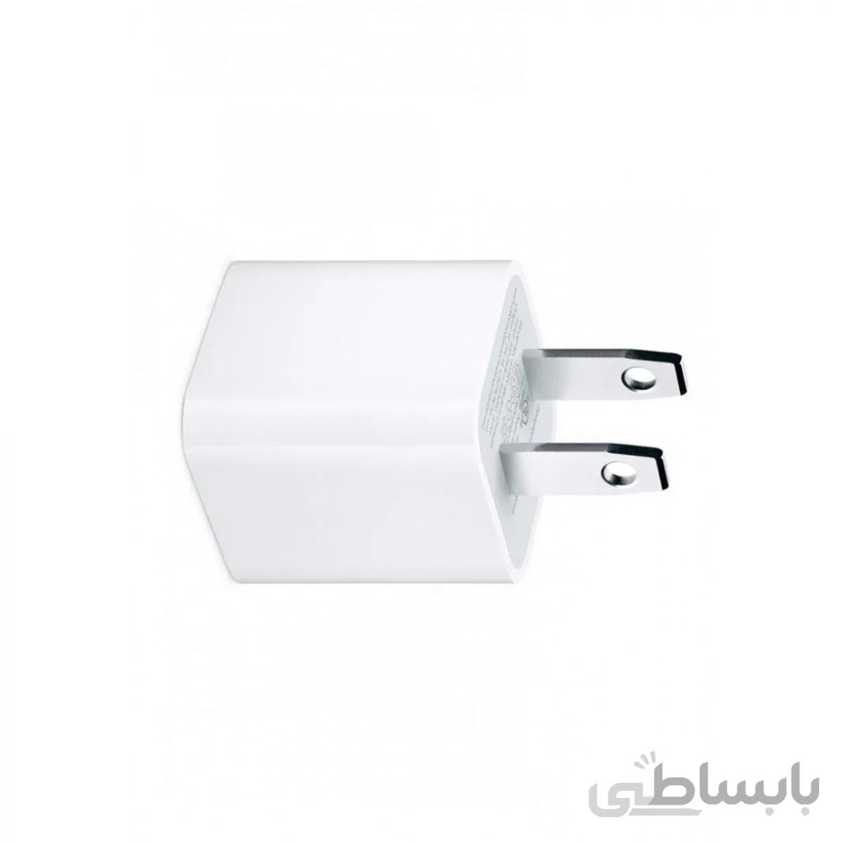 شارژر اپل 5 وات 5W USB ا IPhone 5W USB Charger