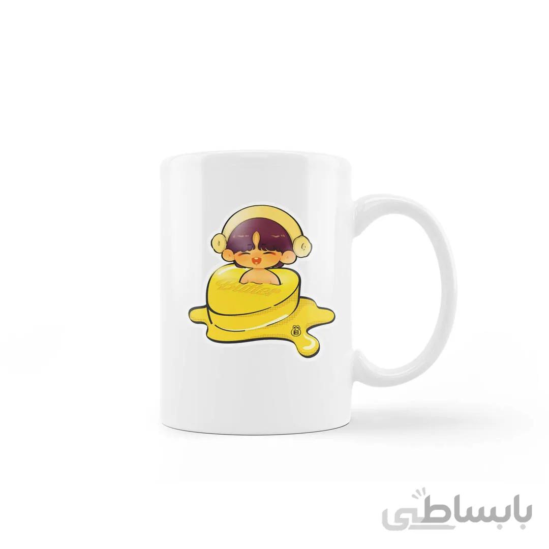 ماگ BTS طرح BT21 کد 2040019