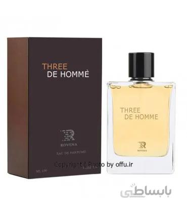 ادوپرفیوم مردانه روونا مدل تری د هوم | Rovena Three De Homme
