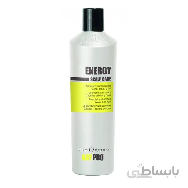 شامپو ضد ریزش مو و تقویت کننده کیپرو KAYPRO Energy حجم 350 میلی لیتر