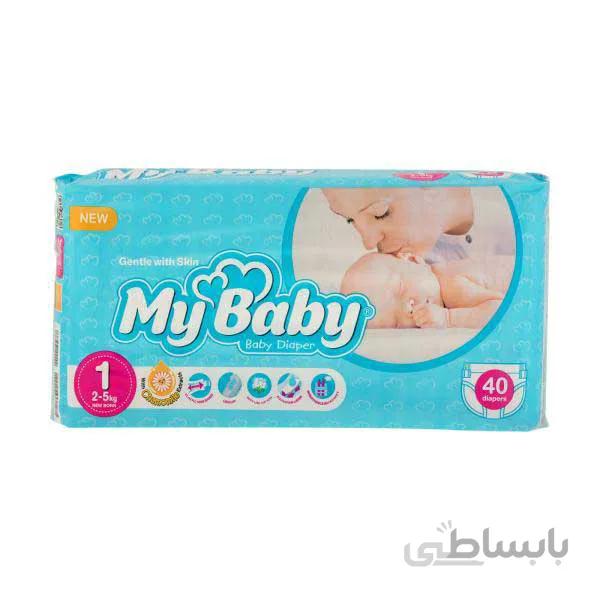 پوشک بچه مای بیبی شماره 1