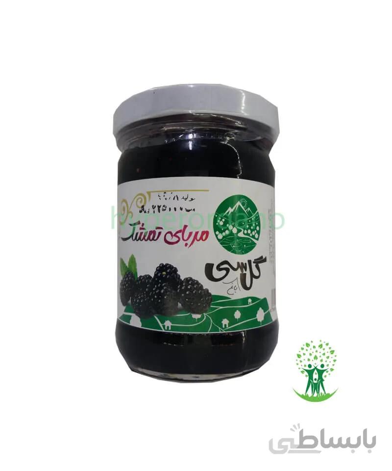 مربا عسلی تمشک ارگانیک 300 گرمی گل سی