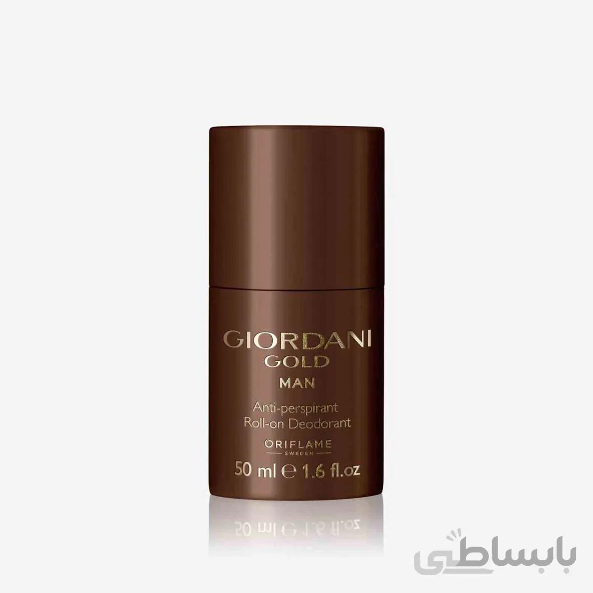 مام مردانه رولی دئودورانت جوردانی گلد من اوریفلیم Giordani gold man