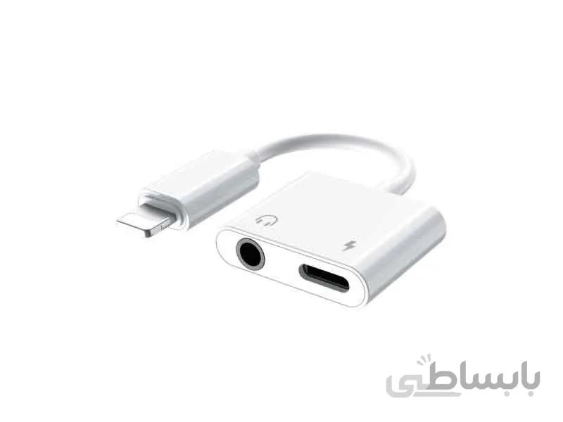 تبدیل شارژر و هندزفری اپل ریمکس RL-La07