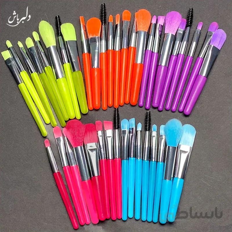 ست براش ۸تکه نئونی