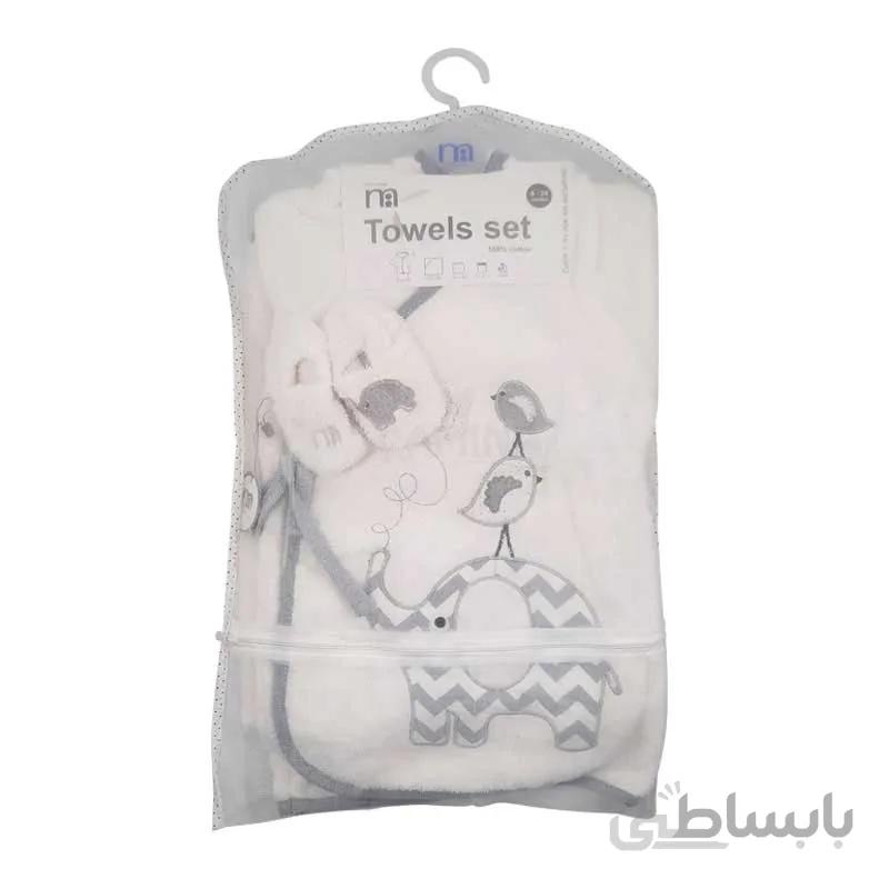 ست حوله نوزادی 5 تکه مادرکر Mothercare
