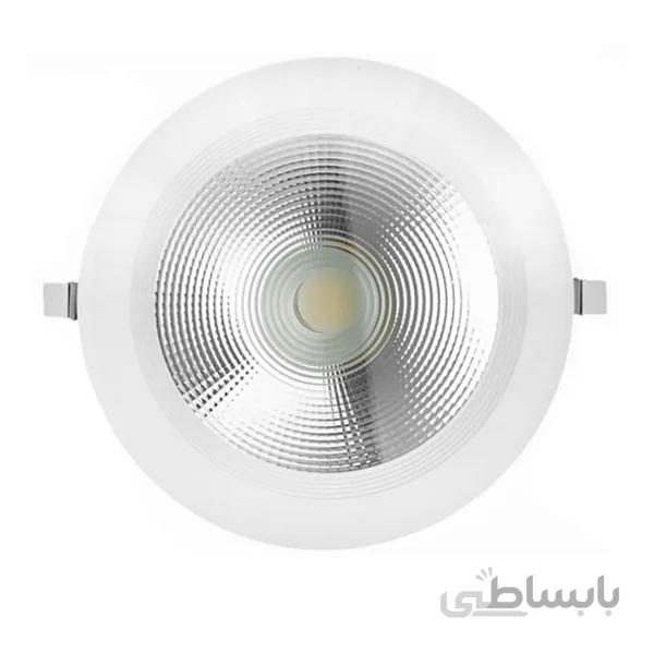 چراغ سقفی توکار 20 وات افراتاب COB سری تیتان