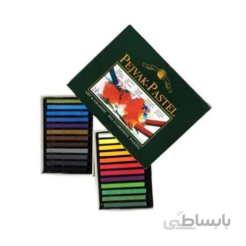 گچ پاستل 24 رنگ پژواک