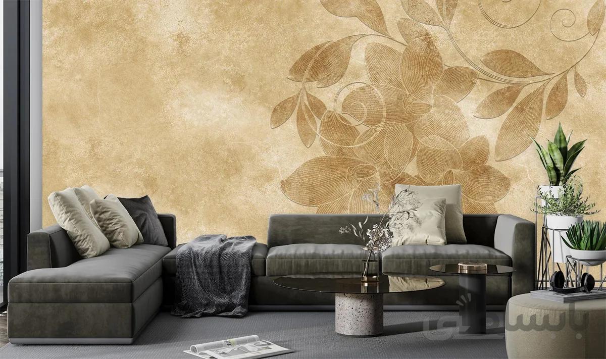 پوستر دیواری لاکچری گل W10049510
