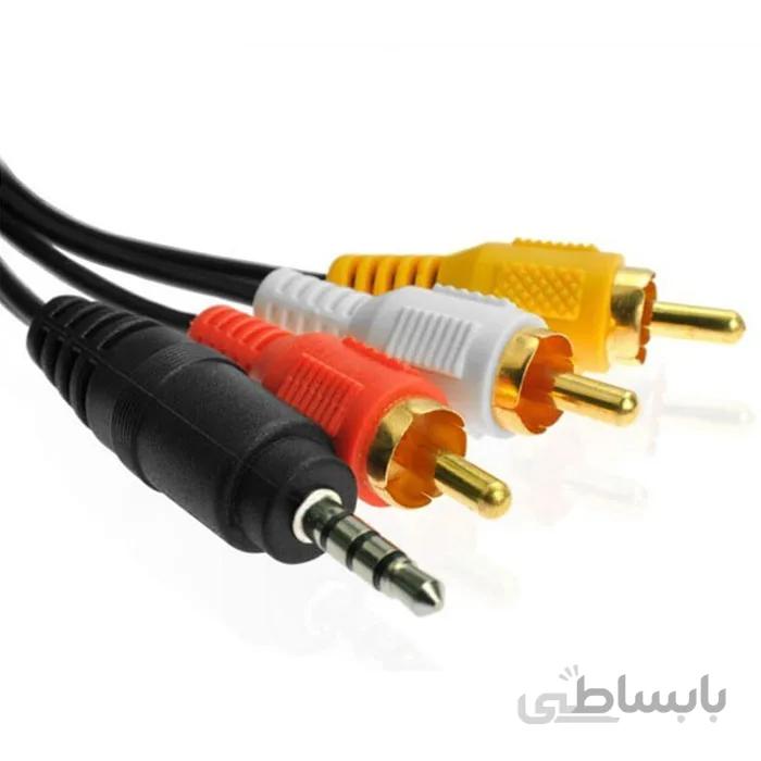 کابل تبدیل ۱ به ۳ مدل RCA طول ۱.۵ متر