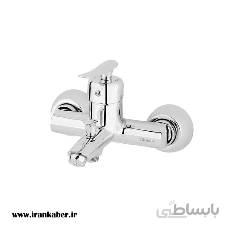 شیر دوش کروم مدل تنسو برند تیرگان