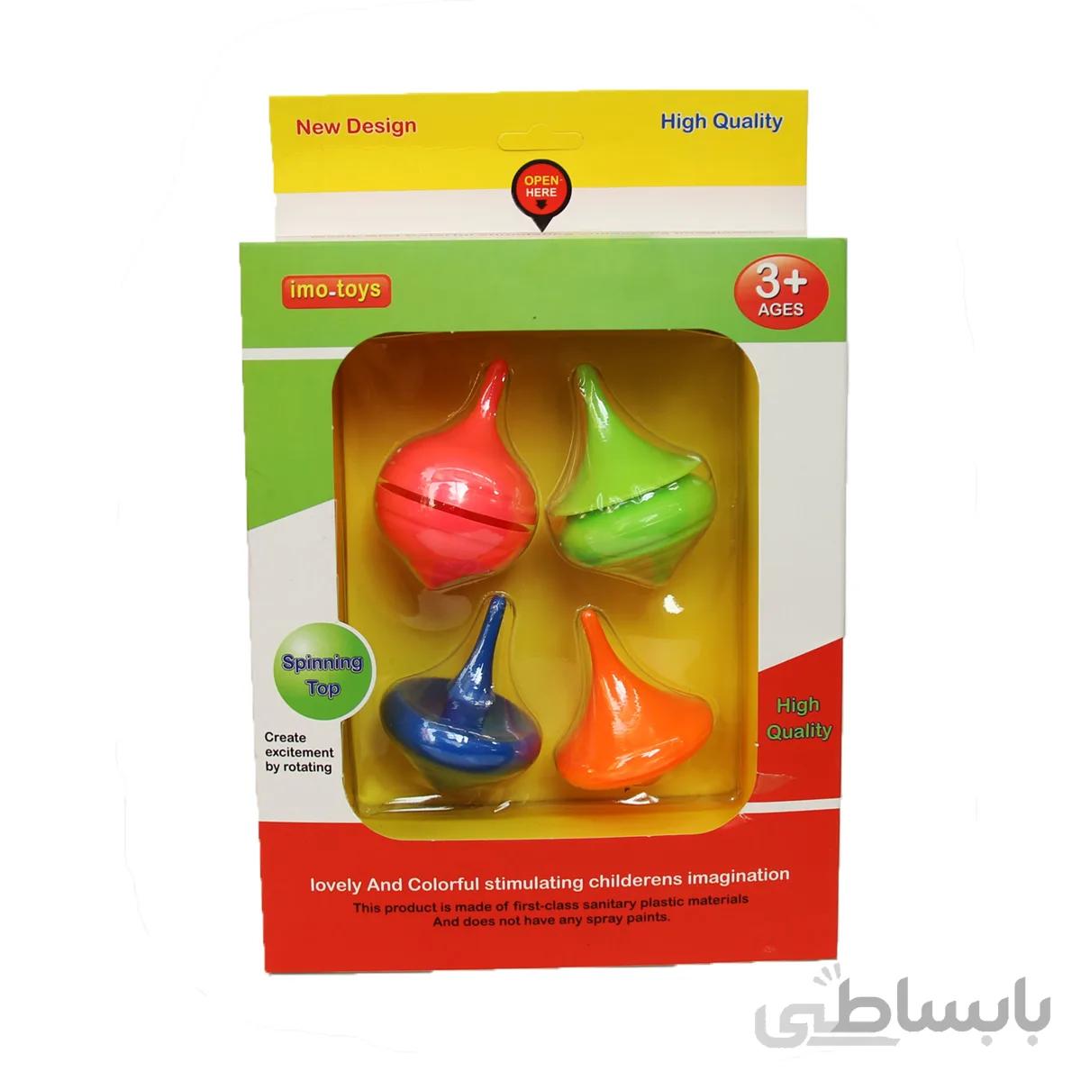 اسباب بازی فرفره مجموعه 4 عددی