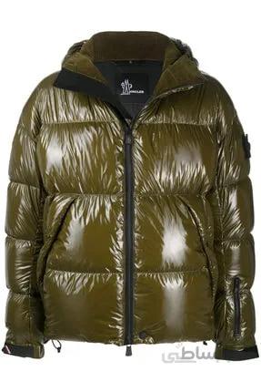 فروش اینترنتی کاپشن براق مردانه برند Moncler رنگ خاکی کد ty157073793