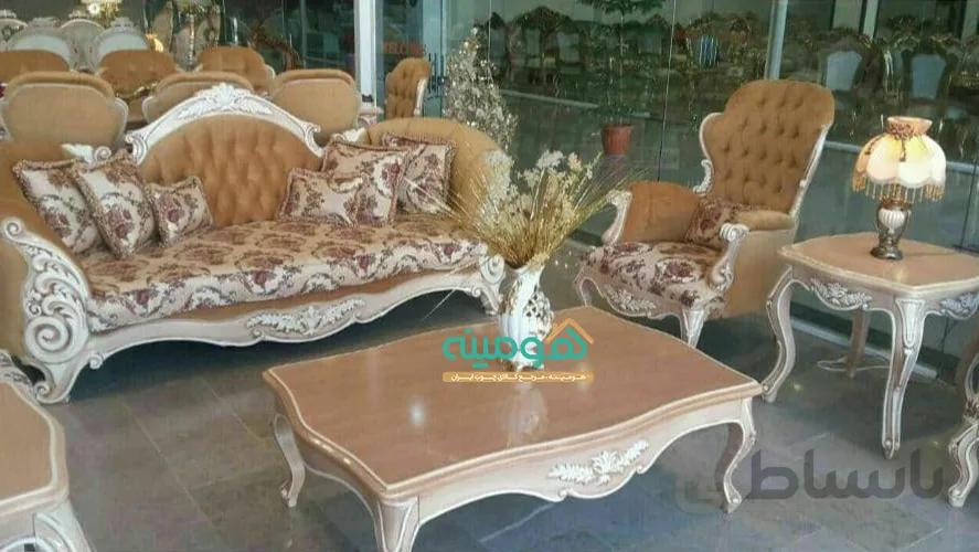 مبل کلاسیک 7 نفره مدل پالرمو