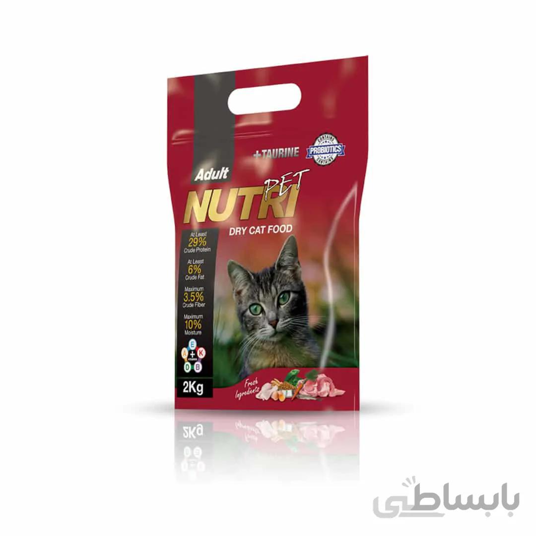 غذای خشک گربه بالغ با ۲۹% پروتیین ۲ کیلوگرمی