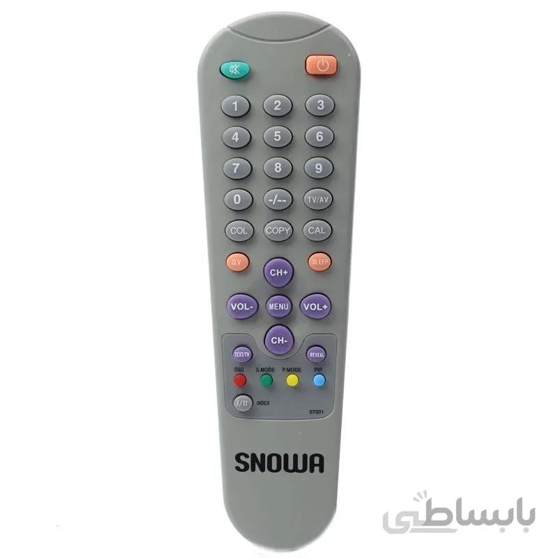 کنترل تلویزیون اسنوا SNOWA ST 031