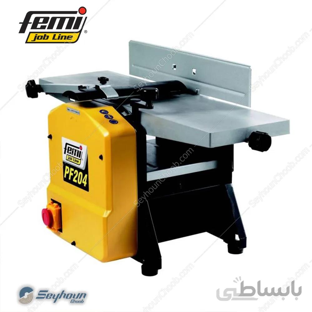 رنده گنده گیر فمی مدل PF204-jobline ا Femi PF204 Spindle shaper/Planer and Thicknessers
