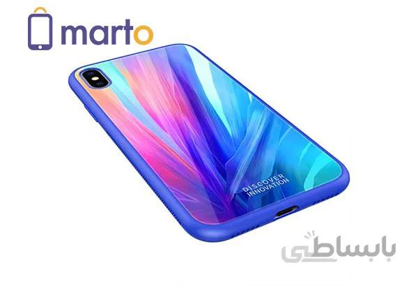 کاور نیلکین مدل Plaid مناسب برای موبایل اپل iPhone Xs Max ا Nillkin Tempered Plaid Case for Apple iPhone Xs Max