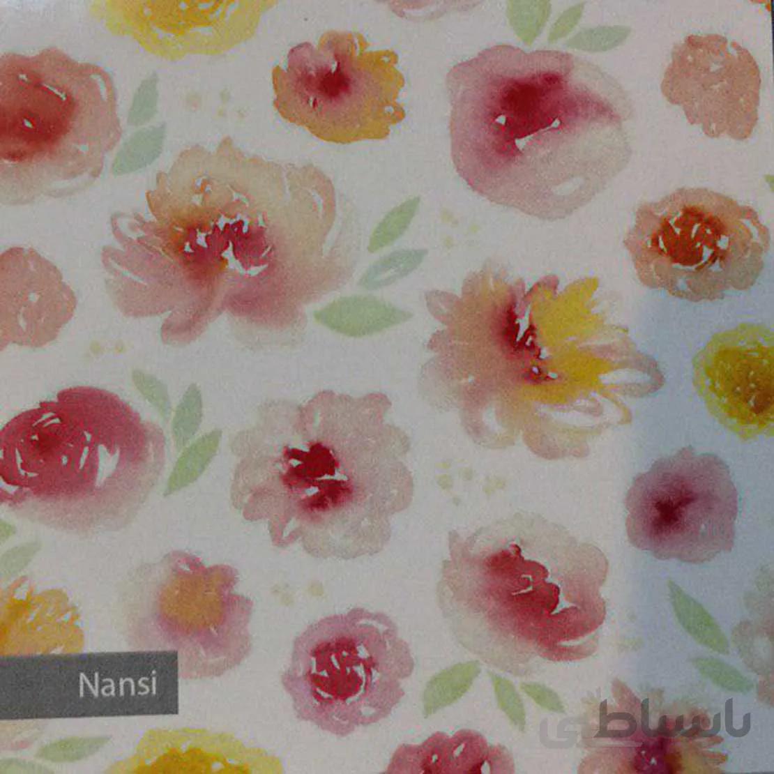 پرده حمام طرح نانسی nancy