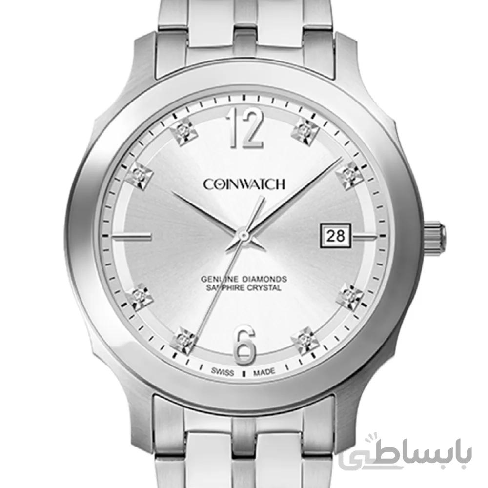 ساعت مردانه CoinWatch مدل C116SWH ا ساعت مردانه CoinWatch مدل C116SWH