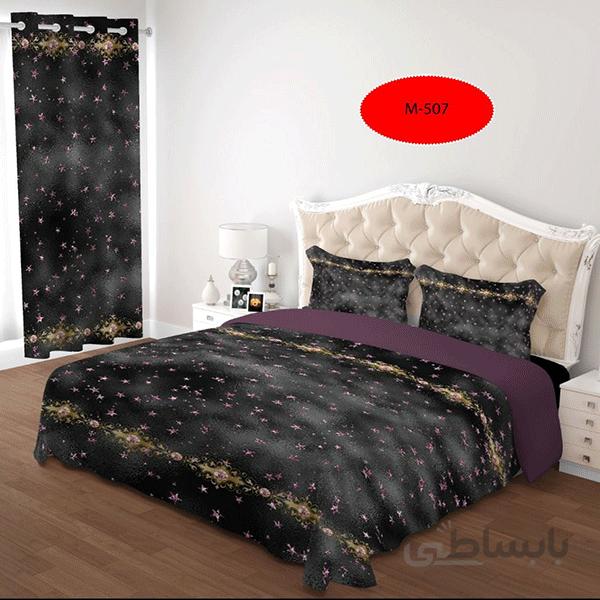 روتختی سه بعدی ساتن ابریشم ترک طرح مدرن کد M 507