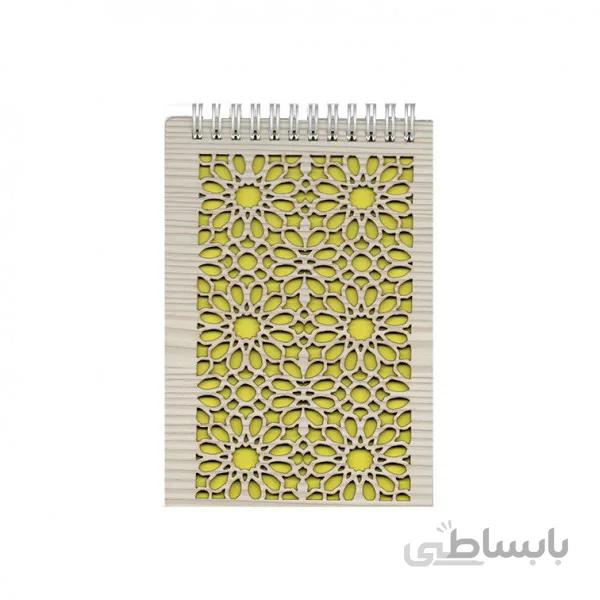 یادداشت 1/16 جلد چوبی نگار