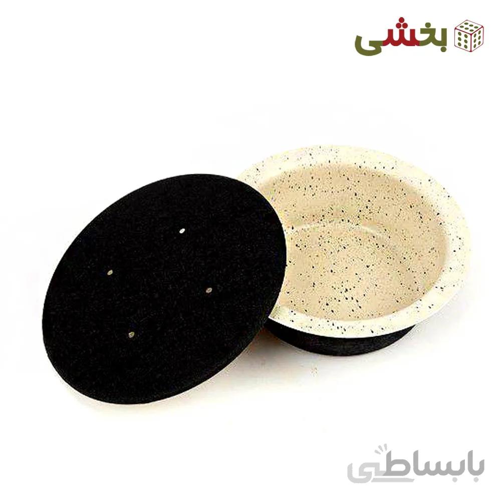 قالب کته و ته چین مدل گرد گرانیتی