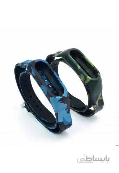بند بلند ارتشی می بند 2 مدل Tamister Long Belt Army مچبند می شیاومی شیائومی | Xiaomi Mi MiBand2 TamisterLong Belt Army Tl4 Watch Strap
