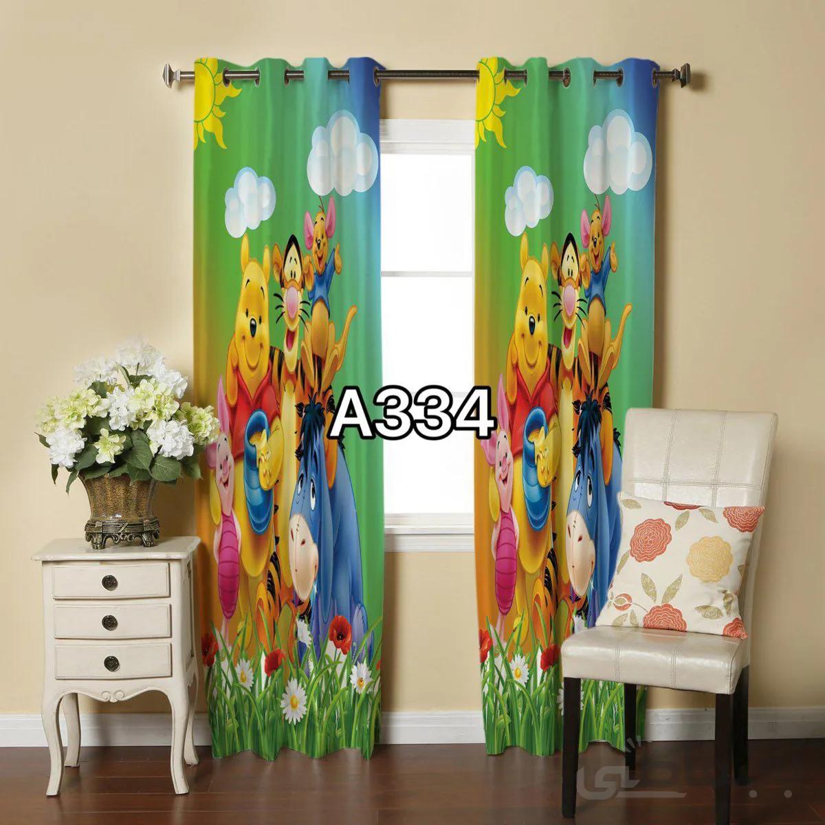 پرده چاپی طرح کودک و نوجوان کد A334