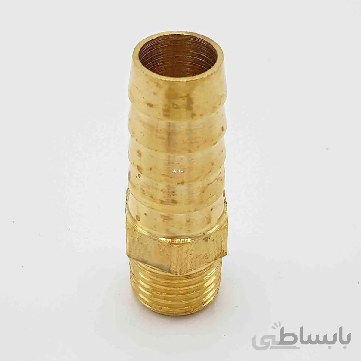 سرشیلنگی 1/4 به 12 برنجی