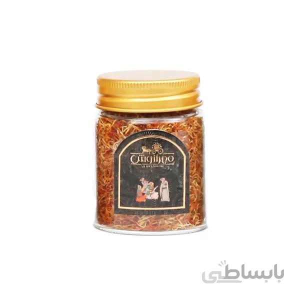 ریشه زعفران شیشه ای 10 گرمی مهرانوش