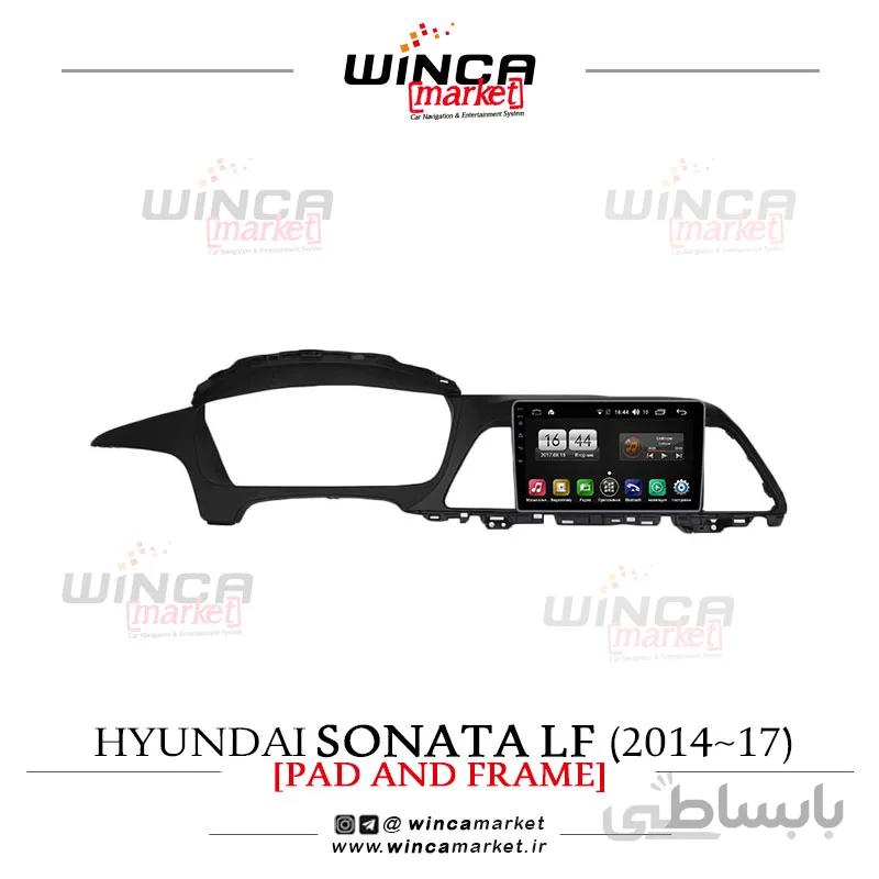 مانیتور هیوندای سوناتا LF (۲۰۱۴ تا ۲۰۱۷) فابریک اندروید وینکا سری s170 پلاس TL855