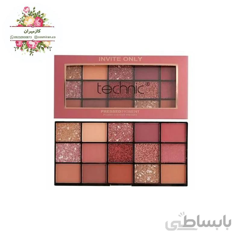 پالت سایه چشم ۱۵ رنگ تکنیک Invite Only