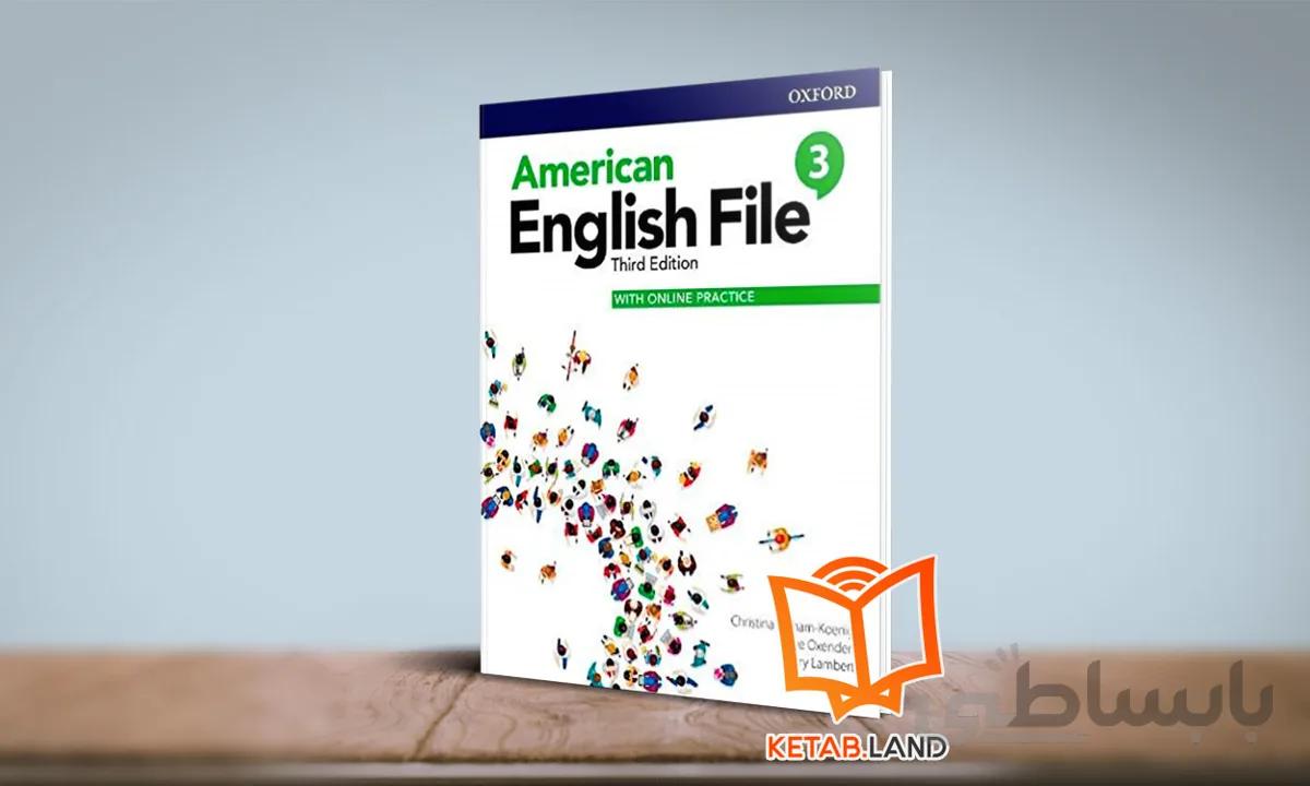 کتاب american english file 3 3rd