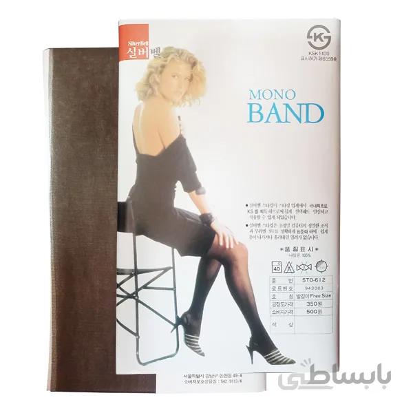 جوراب شیشه ای Mono Band طرح 612