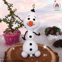 عروسک بافتنی آدم برفی اولاف ( کد 60262 )