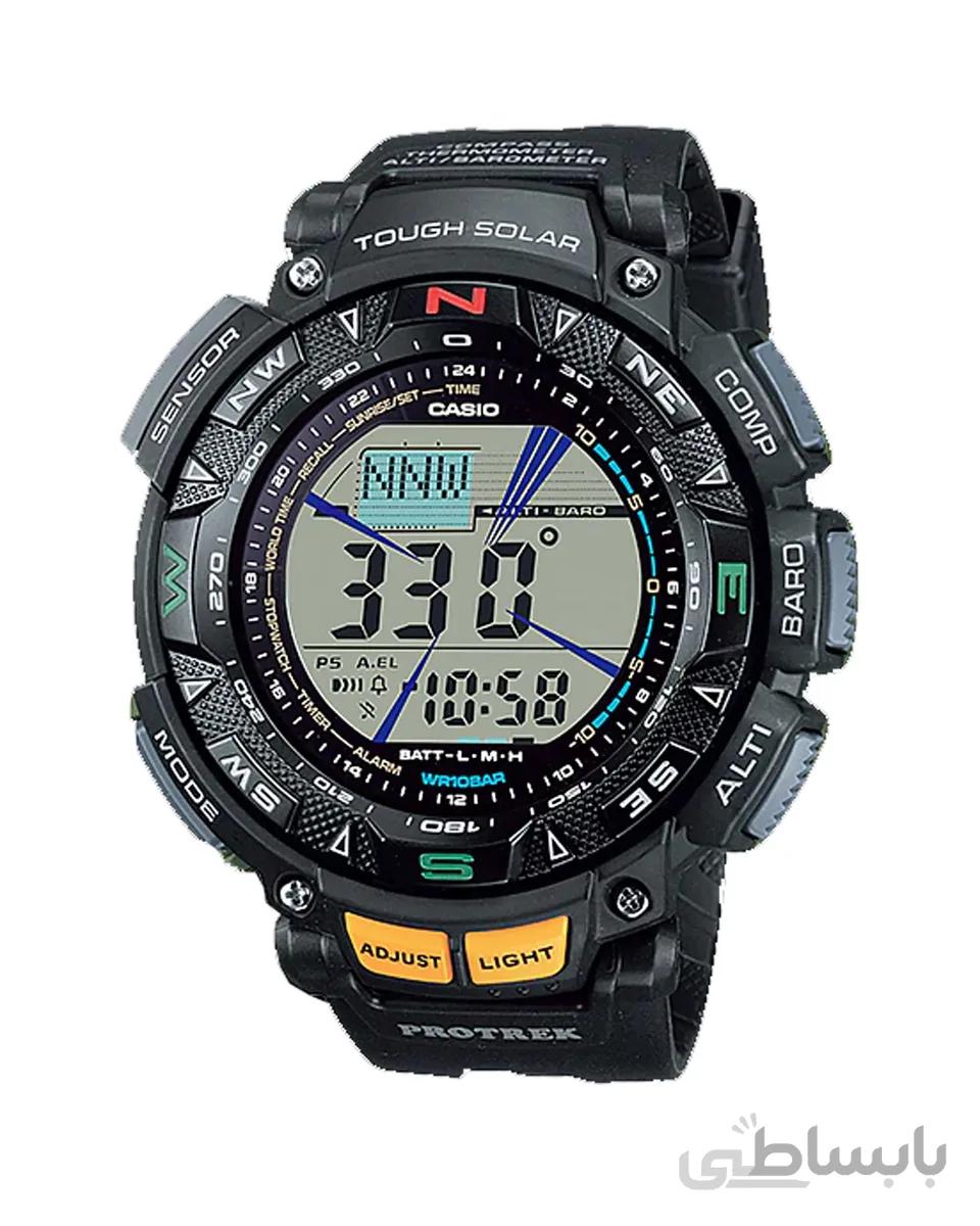 ساعت مچی مردانه پرو ترک CASIO PRO TREK PRG-240-1