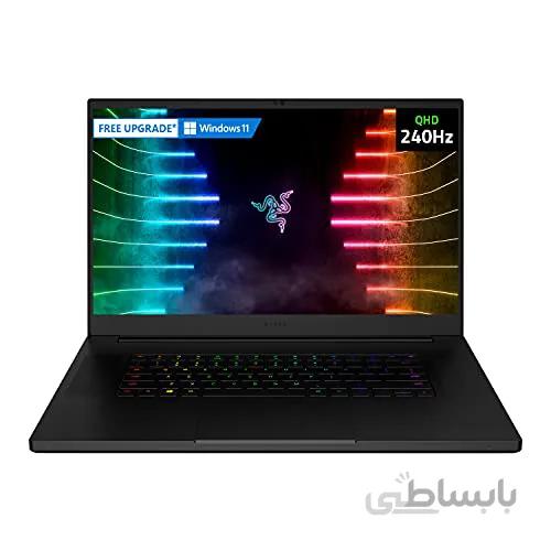 لپ تاپ ۱۷.۳ اینچی ۲۴۰ هرتزی QHD ریزر مدل Razer Blade Pro 17 / پردازنده Intel Core i7-11800H 8-Core / رم 16GB RAM / هارد 1TB SSD / کارت گرافیک NVIDIA GeForce RTX 3070