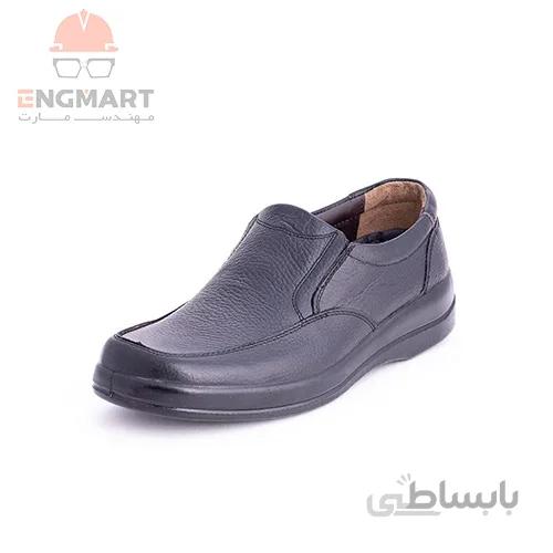کفش پرسنلی مردانه آریان چرمی با آستر مصنوعی