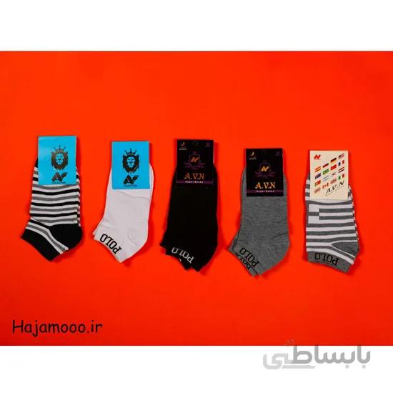 جوراب Polo طرح دار