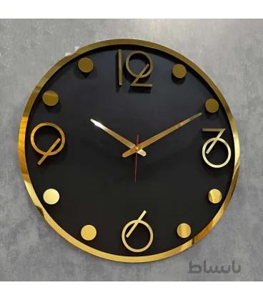 ساعت دیواری طرح لیدی (طلایی)