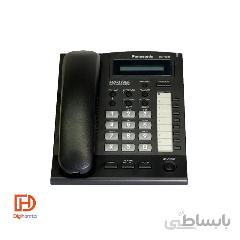 تلفن باسیم پاناسونیک مدل panasonic kx t7665