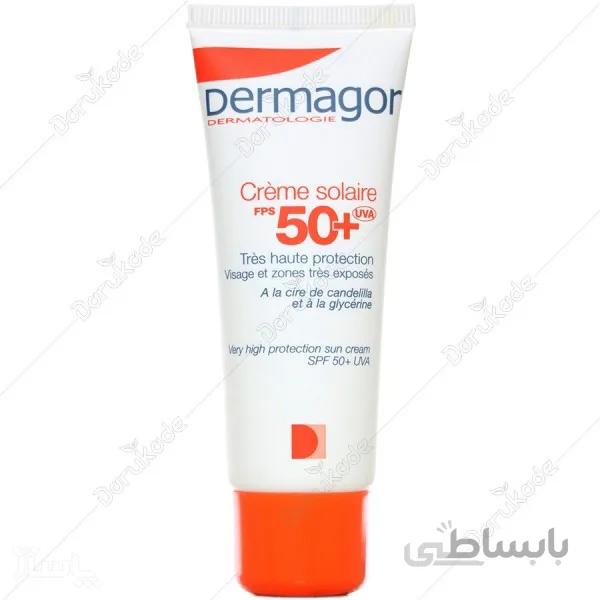 ضد آفتاب بی رنگ درماگور SPF50